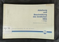 Image of Ableitung und Beschreibung des Kindlichen EEG '2. Auflage'