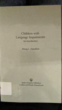 Image of Children with Language Impairment 