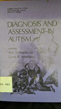 Image of Diagnosis And Assessment in Autism
