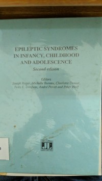 Image of Epileptic Syndromes In Infancy, Childhood and adolescence