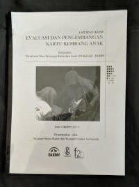 Image of Evaluasi dan Pengembangan Kartu Kembang Anak