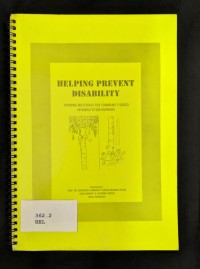 Image of Helping Prevent Disability