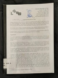 Image of Language Education at Play