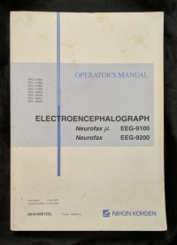 Image of Operator's Manual EEG-9100/9200