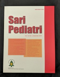 Image of Sari Pediatri vol.16 no. 4